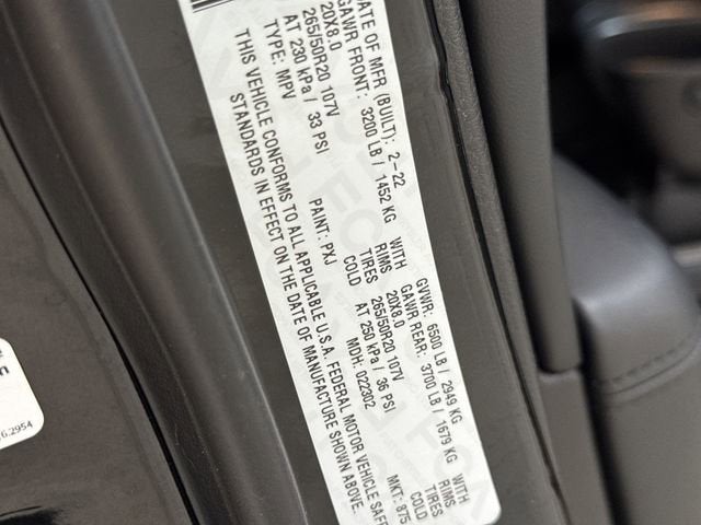 2022 Jeep Grand Cherokee WK Base