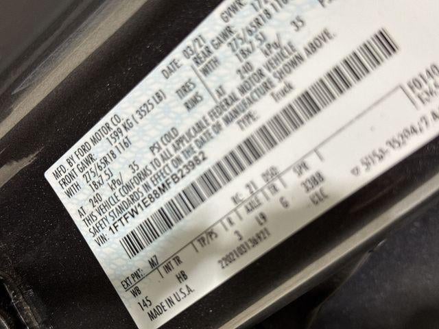 2021 Ford F-150 LARIAT