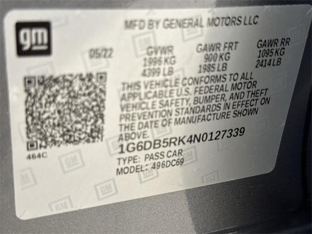 2022 Cadillac CT4 Premium Luxury