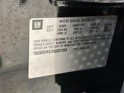 2017 Cadillac CT6 Luxury AWD