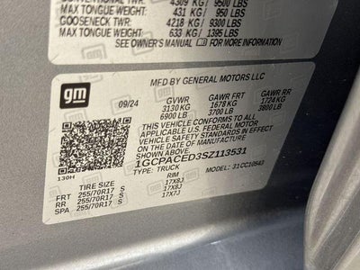 2025 Chevrolet Silverado 1500 LT