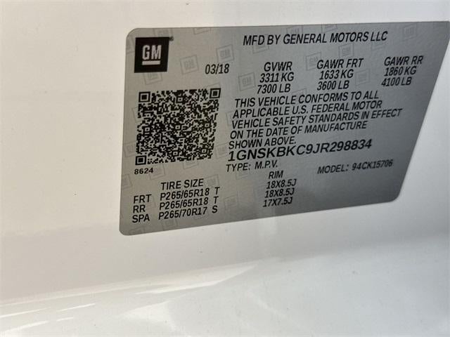 2018 Chevrolet Tahoe LT