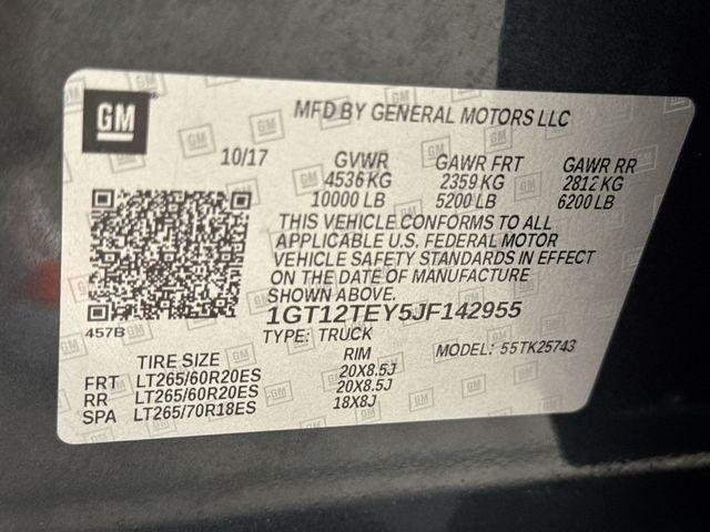 2018 GMC Sierra 2500 HD SLT