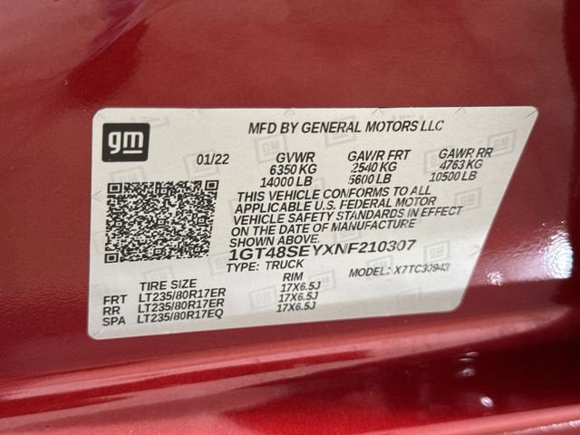 2022 GMC Sierra 3500 HD Base