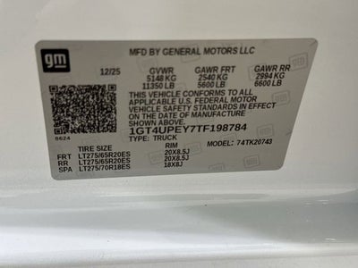 2026 GMC Sierra 2500 HD AT4