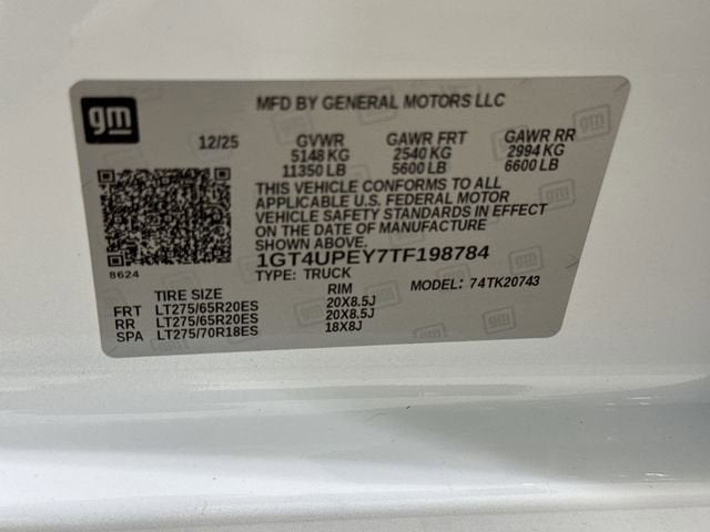 2026 GMC Sierra 2500 HD AT4