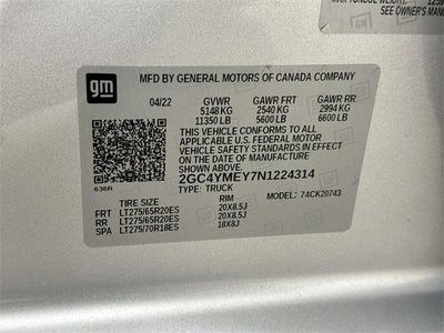 2022 Chevrolet Silverado 2500 HD Custom