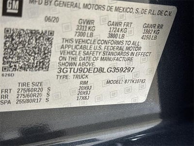 2020 GMC Sierra 1500 SLT