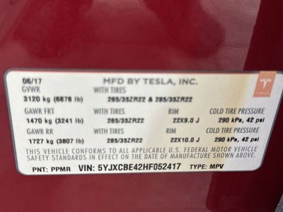 2017 Tesla Model X Base